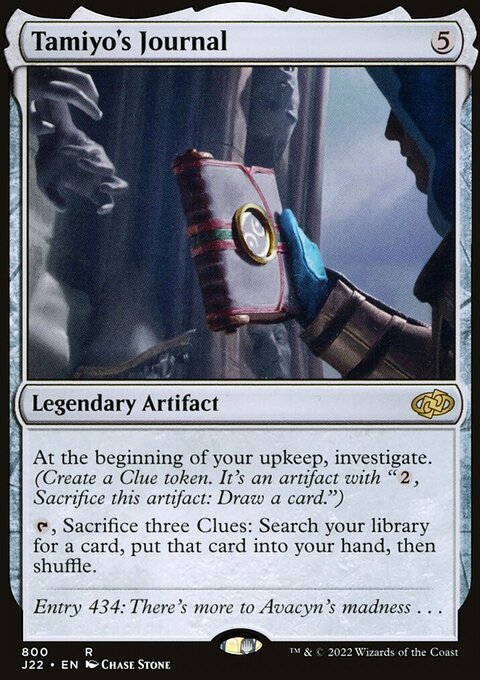 Tamiyo's Journal [Jumpstart 2022]