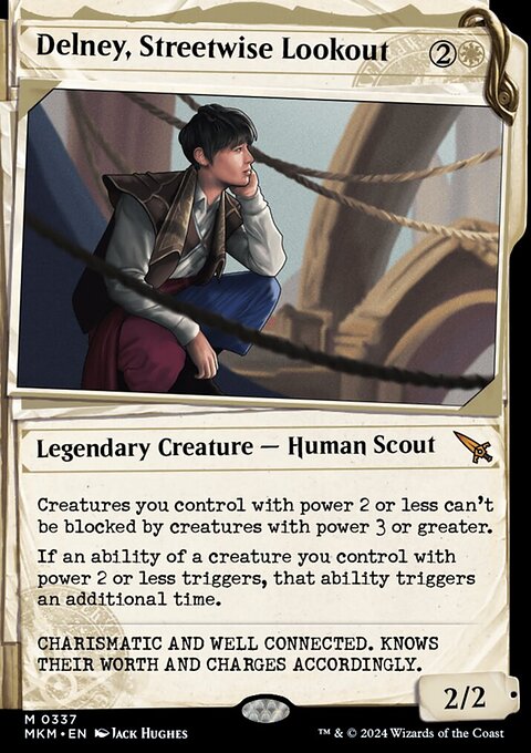 Delney, Streetwise Lookout (Showcase) [Murders at Karlov Manor]