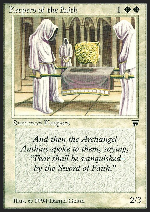 Keepers of the Faith [Legends]