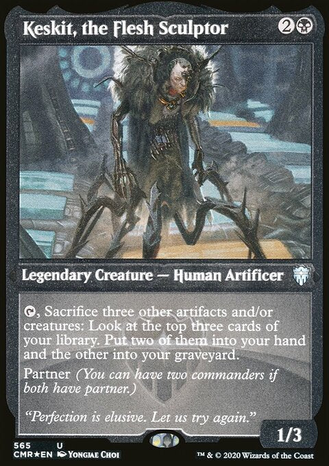 Keskit, the Flesh Sculptor (Etched) [Commander Legends]