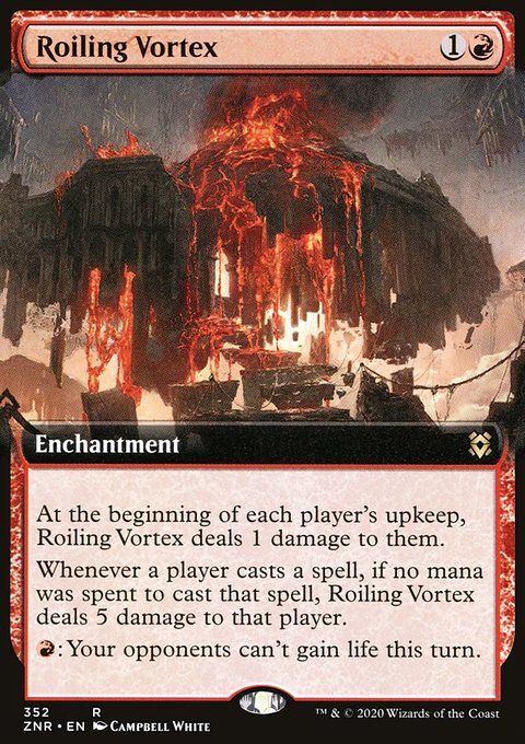 Roiling Vortex (Extended Art) [Zendikar Rising]