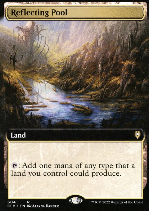 Reflecting Pool (Extended Art) [Commander Legends: Battle for Baldur's Gate]