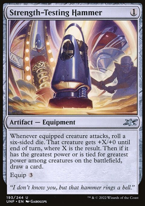 Strength-Testing Hammer [Unfinity]