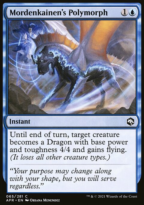 Mordenkainen's Polymorph [Dungeons & Dragons: Adventures in the Forgotten Realms]