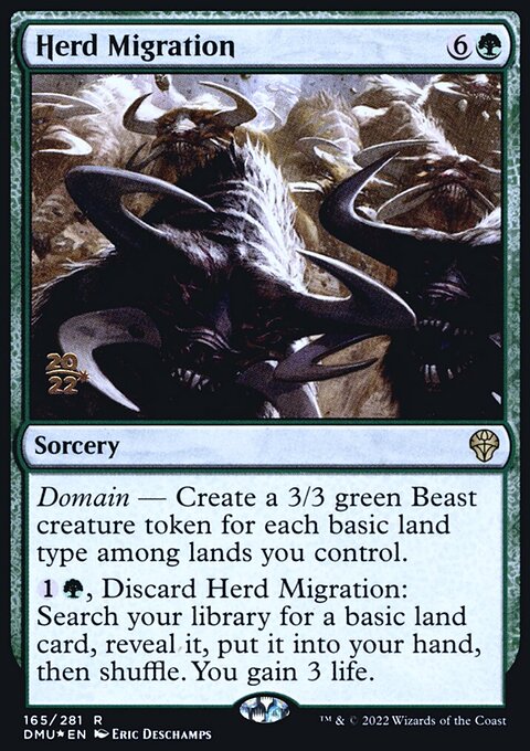 Herd Migration [Dominaria United Prerelease Promos]