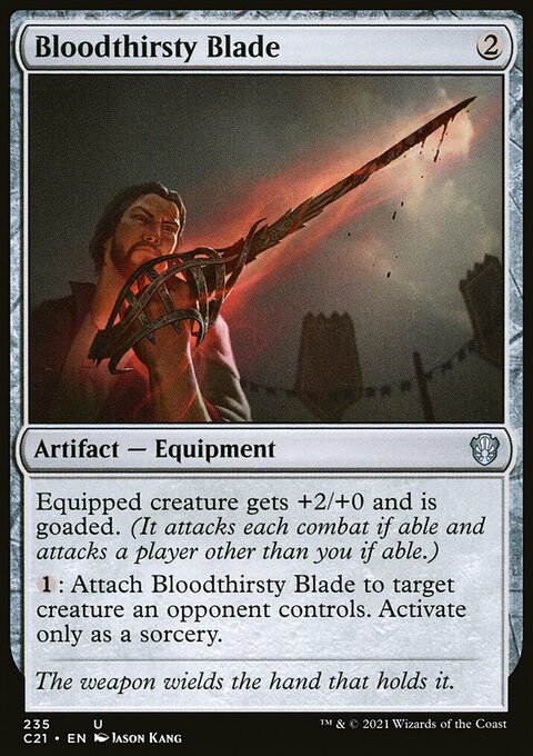 Bloodthirsty Blade [Commander 2021]