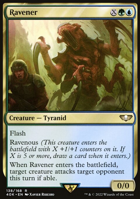 Ravener (Surge Foil) [Warhammer 40,000]