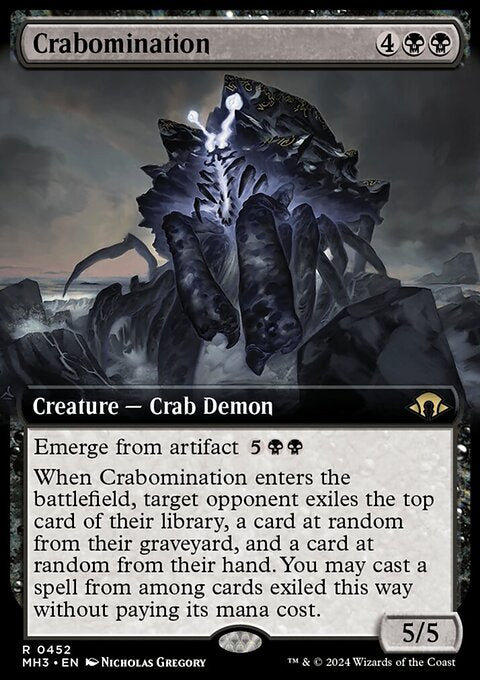 Crabomination (Extended Art) [Modern Horizons 3]