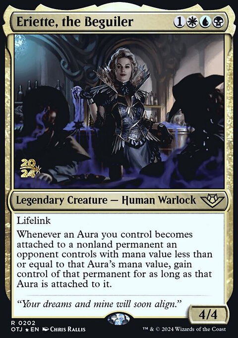 Eriette, the Beguiler [Outlaws of Thunder Junction Prerelease Promos]