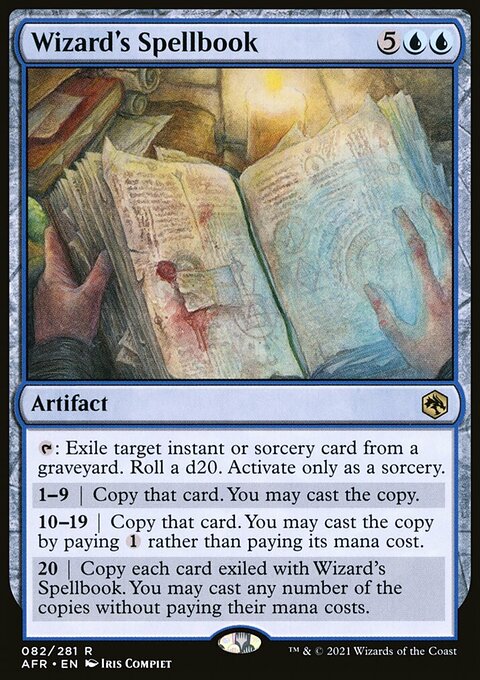 Wizard's Spellbook [Dungeons & Dragons: Adventures in the Forgotten Realms]