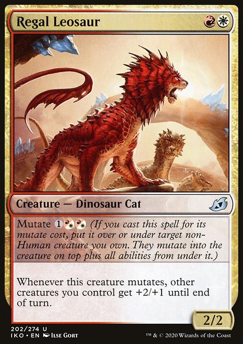 Regal Leosaur [Ikoria: Lair of Behemoths]