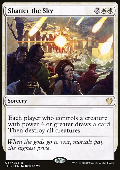 Shatter the Sky (Promo Pack) [Theros Beyond Death Promos]