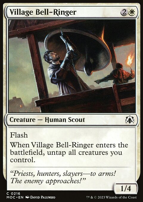 Village Bell-Ringer [March of the Machine Commander]