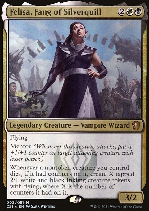 Felisa, Fang of Silverquill [Commander 2021]