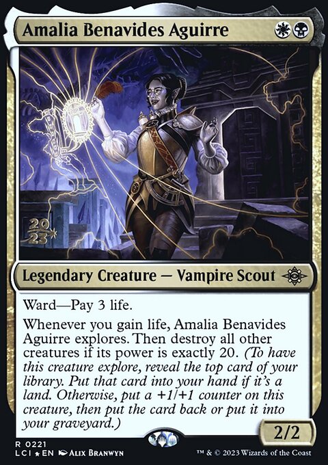 Amalia Benavides Aguirre [The Lost Caverns of Ixalan Prerelease Cards]