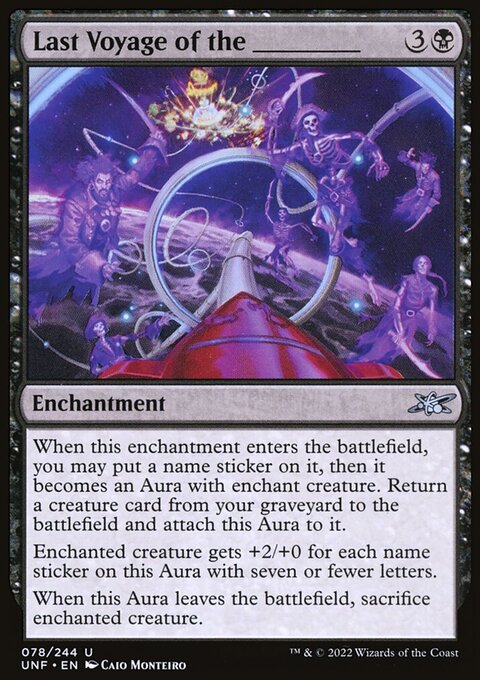 Last Voyage of the _____ [Unfinity]