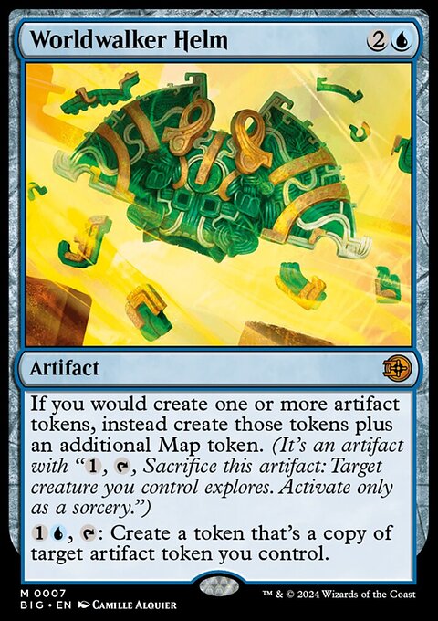 Worldwalker Helm [Outlaws of Thunder Junction: The Big Score]