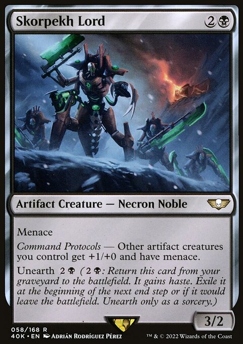 Skorpekh Lord (Surge Foil) [Warhammer 40,000]