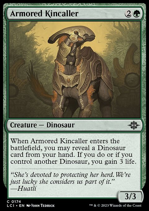 Armored Kincaller [The Lost Caverns of Ixalan]