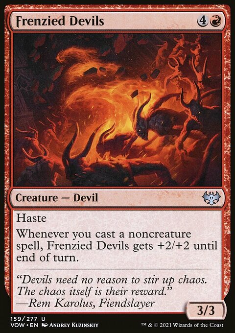 Frenzied Devils [Innistrad: Crimson Vow]