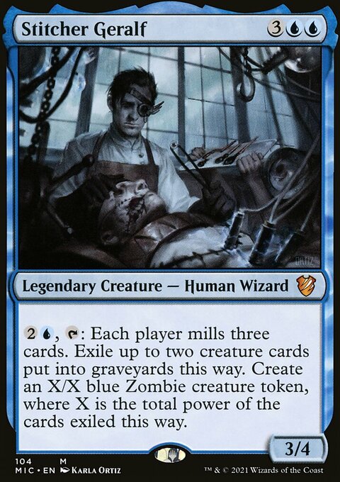 Stitcher Geralf [Innistrad: Midnight Hunt Commander]