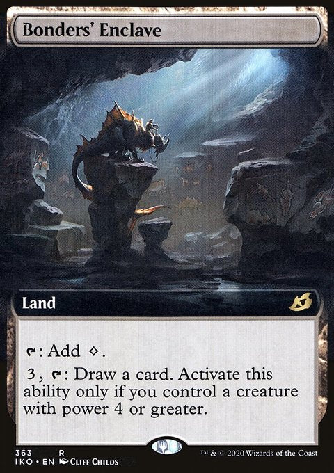 Bonders' Enclave (Extended Art) [Ikoria: Lair of Behemoths]