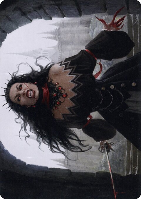 Voldaren Stinger Art Card [Innistrad: Midnight Hunt Art Series]