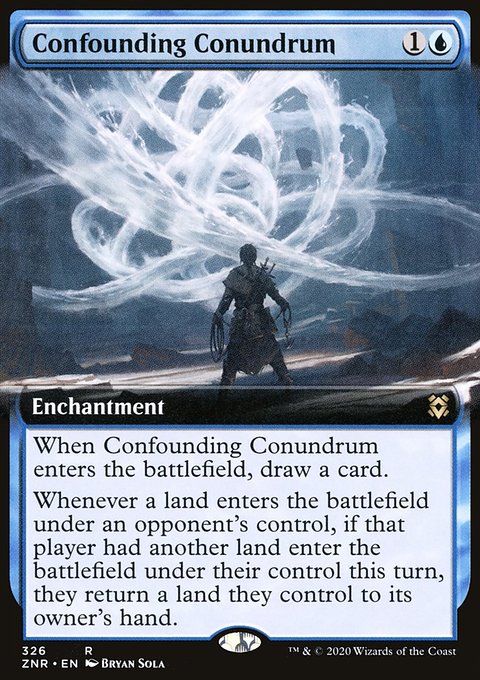 Confounding Conundrum (Extended Art) [Zendikar Rising]