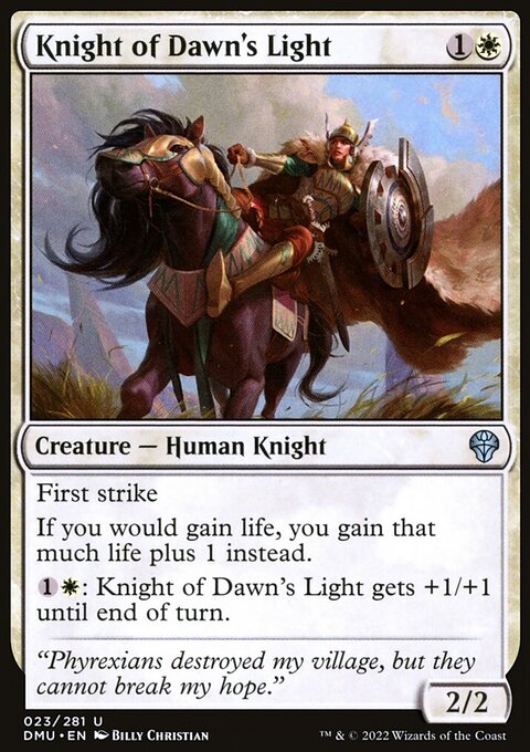 Knight of Dawn's Light [Dominaria United]