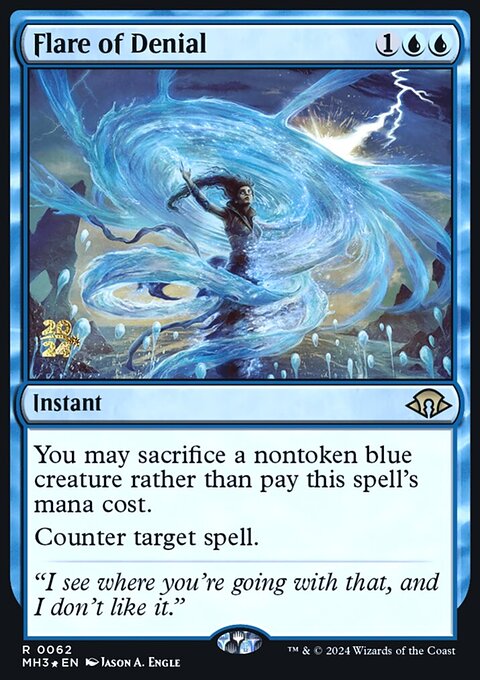 Flare of Denial [Modern Horizons 3 Prerelease Promos]