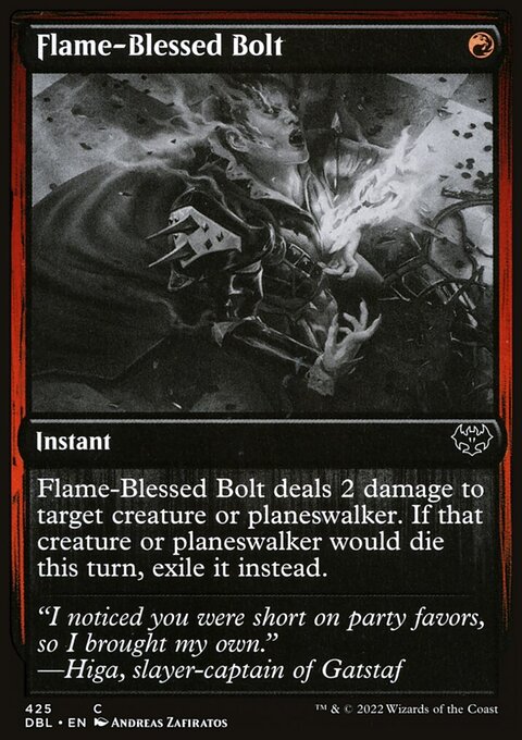 Flame-Blessed Bolt [Innistrad: Double Feature]