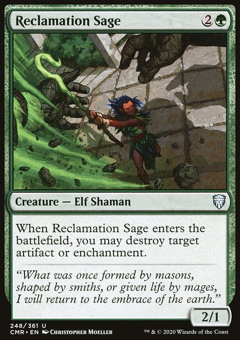 Reclamation Sage (248) [Commander Legends]