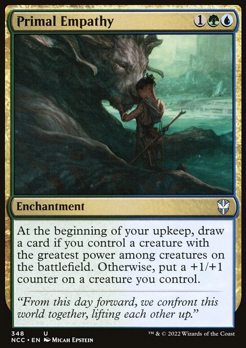 Primal Empathy [Streets of New Capenna Commander]