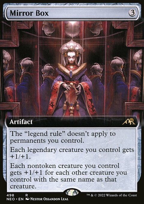 Mirror Box (Extended Art) [Kamigawa: Neon Dynasty]