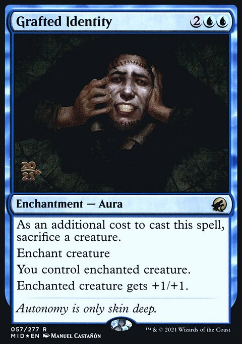 Grafted Identity [Innistrad: Midnight Hunt Prerelease Promos]