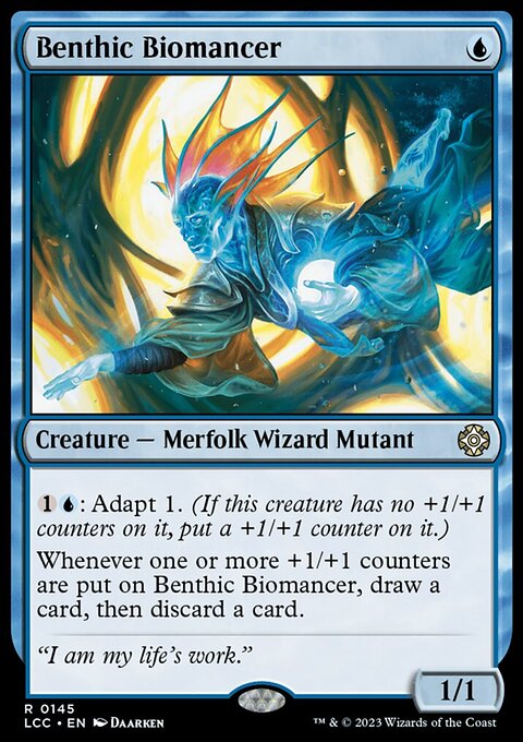Benthic Biomancer [The Lost Caverns of Ixalan Commander]