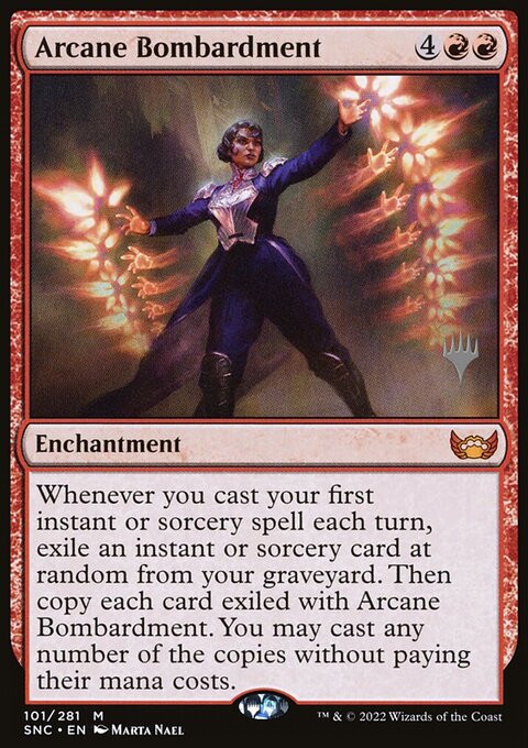 Arcane Bombardment (Promo Pack) [Streets of New Capenna Promos]
