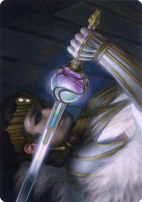 Luxior, Giada's Gift Art Card (Gold-Stamped Signature) [Streets of New Capenna Art Series]