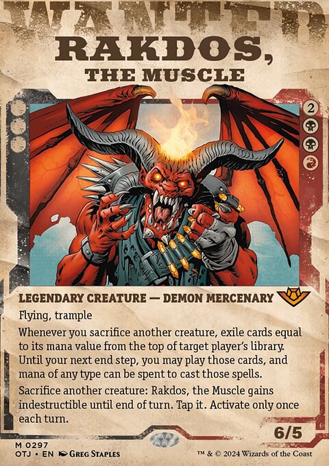 Rakdos, the Muscle (Showcase) [Outlaws of Thunder Junction]