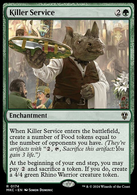 Killer Service [Murders at Karlov Manor Commander]
