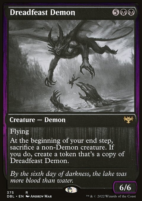 Dreadfeast Demon [Innistrad: Double Feature]