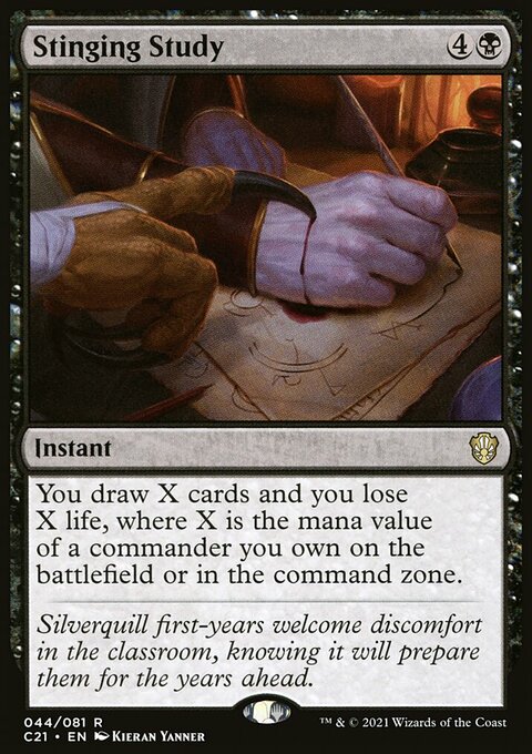 Stinging Study [Commander 2021]