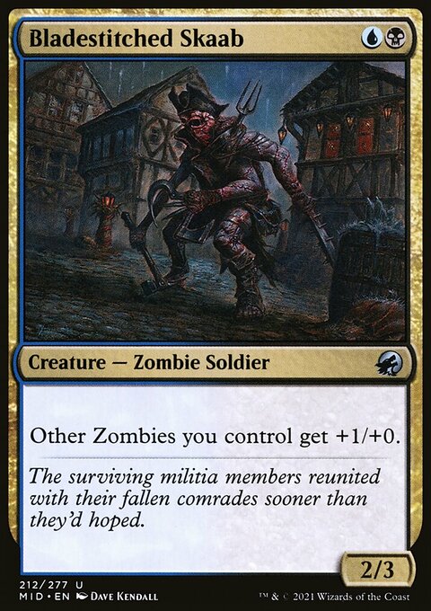 Bladestitched Skaab [Innistrad: Midnight Hunt]