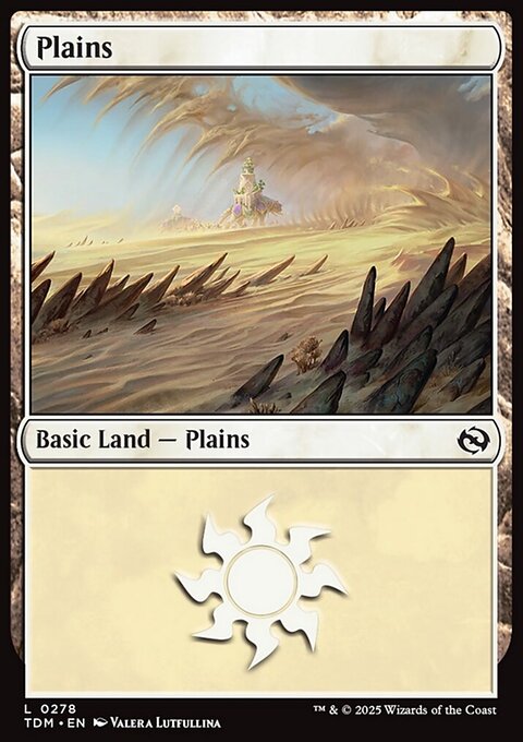 Plains (0278) [Tarkir: Dragonstorm]