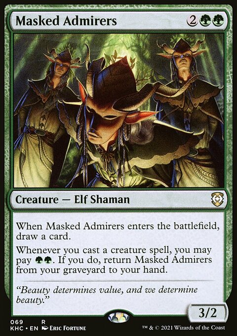 Masked Admirers [Kaldheim Commander]