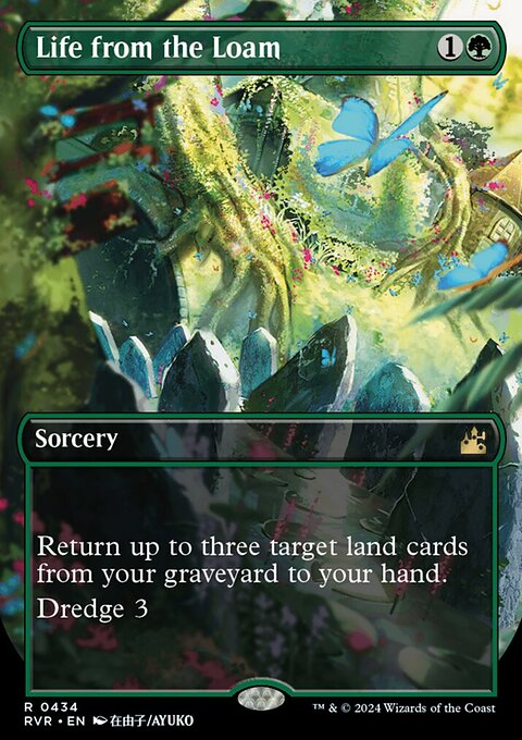 Life from the Loam (Anime Borderless) [Ravnica Remastered]