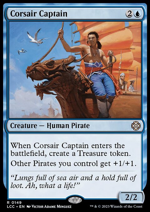 Corsair Captain [The Lost Caverns of Ixalan Commander]