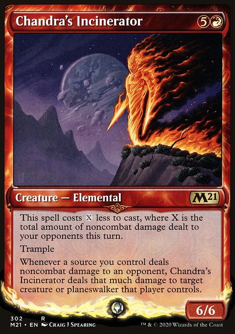 Chandra's Incinerator (Showcase) [Core Set 2021]