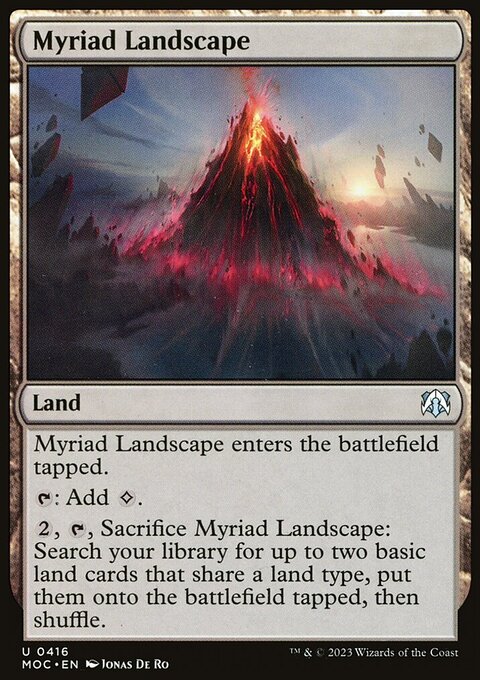 Myriad Landscape [March of the Machine Commander]