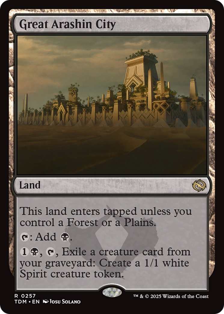 Great Arashin City [Tarkir: Dragonstorm]